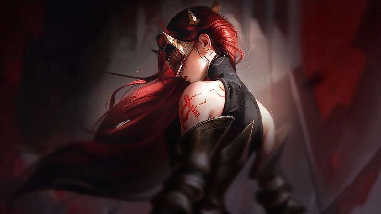 Chosen of the Wolf Katarina Centered Splash