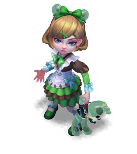 Cafe Cuties Annie (Emerald)