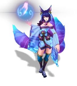 Spirit Blossom Ahri (Aquamarine)