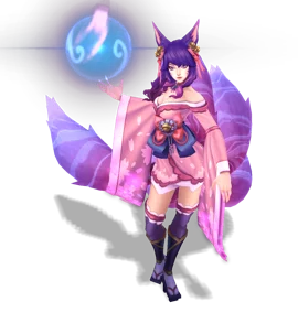 Spirit Blossom Ahri (Rose Quartz)