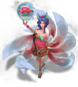 Spirit Blossom Springs Ahri (Ruby)