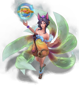 Spirit Blossom Springs Ahri (Catseye)