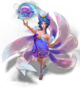 Spirit Blossom Springs Ahri (Tanzanite)