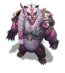 Duality Dragon Volibear (Rose Quartz)
