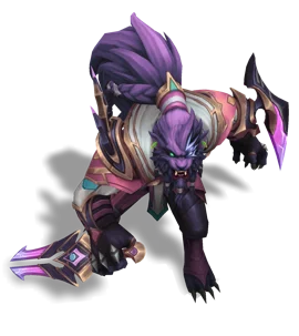 Sentinel Rengar (Rose Quartz)