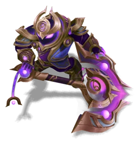 Cosmic Paladin Nautilus (Tanzanite)