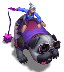 Pug Trainer Sejuani (Sapphire)