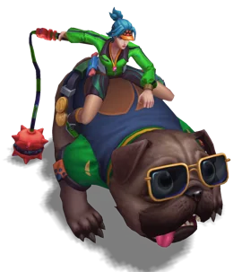 Pug Trainer Sejuani (Emerald)