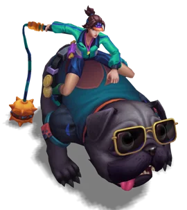 Pug Trainer Sejuani (Turquoise)