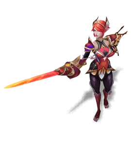 Faerie Court Fiora (Ruby)
