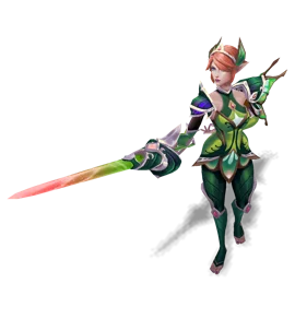 Faerie Court Fiora (Emerald)