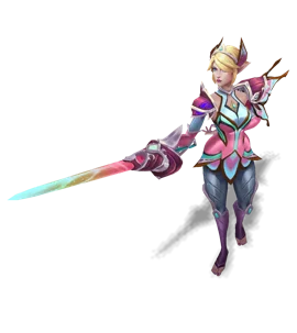 Faerie Court Fiora (Rose Quartz)