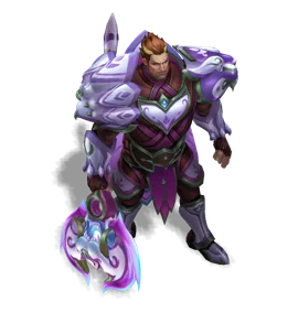 Porcelain Darius (Tanzanite)