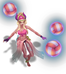 Pool Party Syndra (Rose Quartz)