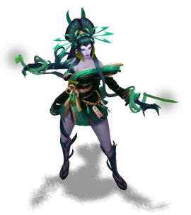 Blood Moon Zyra (Emerald)