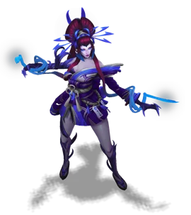 Blood Moon Zyra (Sapphire)