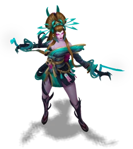 Blood Moon Zyra (Turquoise)