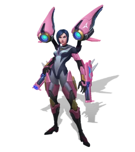 Bullet Angel Kai'Sa (Rose Quartz)
