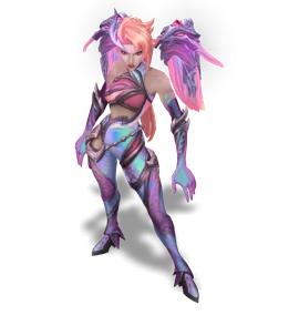 Lagoon Dragon Kai'Sa (Rose Quartz)