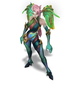 Lagoon Dragon Kai'Sa (Emerald)