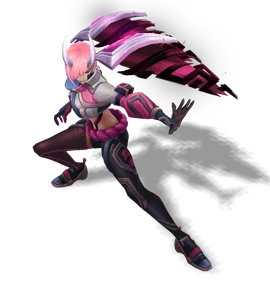 Inkshadow Kai'Sa (Rose Quartz)