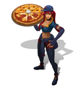 Pizza Delivery Sivir (Obsidian)