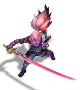 Inkshadow Yasuo (Rose Quartz)