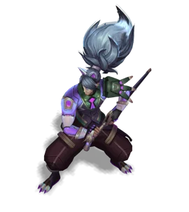 Battle Wolf Yasuo (Amethyst)