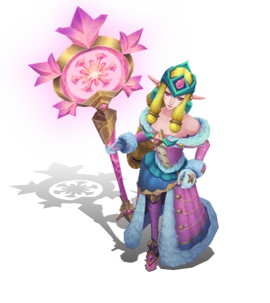 Winter Wonder Soraka (Rose Quartz)