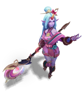 Spirit Blossom Soraka (Rose Quartz)
