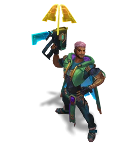 Cyber Pop Akshan (Emerald)