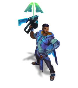 Cyber Pop Akshan (Sapphire)