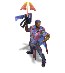 Cyber Pop Akshan (Rose Quartz)