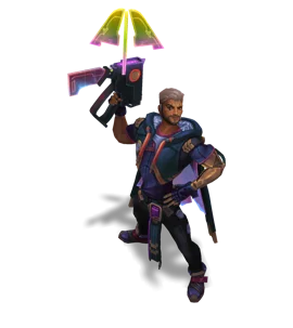 Cyber Pop Akshan (Obsidian)