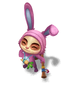Cottontail Teemo (Rose Quartz)