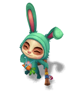 Cottontail Teemo (Turquoise)