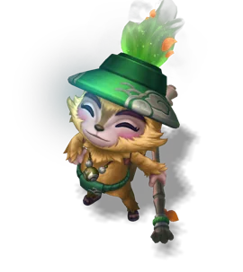 Spirit Blossom Springs Teemo (Emerald)