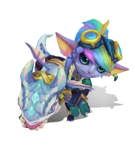 Dragon Trainer Tristana (Rainbow)