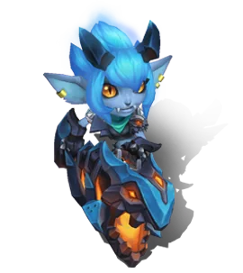 Little Demon Tristana (Aquamarine)