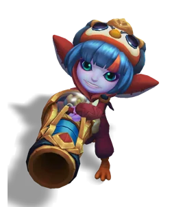 Pengu Cosplay Tristana (Ruby)