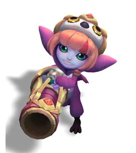 Pengu Cosplay Tristana (Rose Quartz)