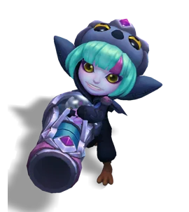 Pengu Cosplay Tristana (Obsidian)