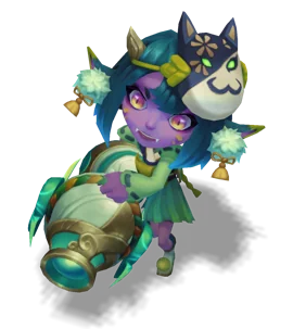 Spirit Blossom Tristana (Emerald)