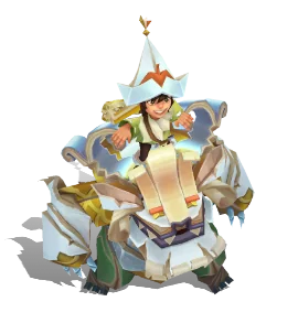Papercraft Nunu & Willump (Pearl)