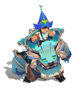 Papercraft Nunu & Willump (Aquamarine)