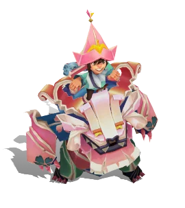 Papercraft Nunu & Willump (Rose Quartz)