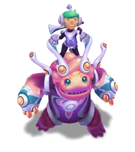 Space Groove Nunu & Willump (Rose Quartz)