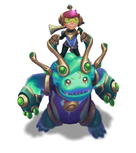 Space Groove Nunu & Willump (Turquoise)