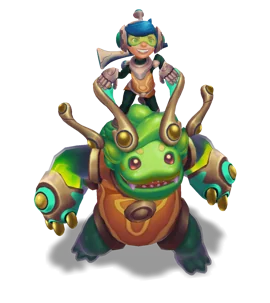 Space Groove Nunu & Willump (Emerald)