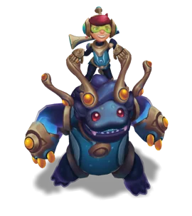 Space Groove Nunu & Willump (Obsidian)